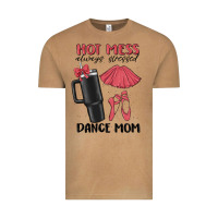 Vintage Camel hot mess always stressed dance mom Vintage Tee - MaliasSmallBusiness
