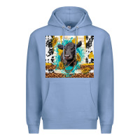 Colony Blue black angus Premium Hoodie - TumblerDesignByShophia