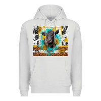 Dove Grey black angus Premium Hoodie - TumblerDesignByShophia