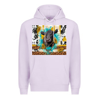 Lilac black angus Premium Hoodie - TumblerDesignByShophia