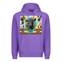 Purple black angus Premium Hoodie - TumblerDesignByShophia
