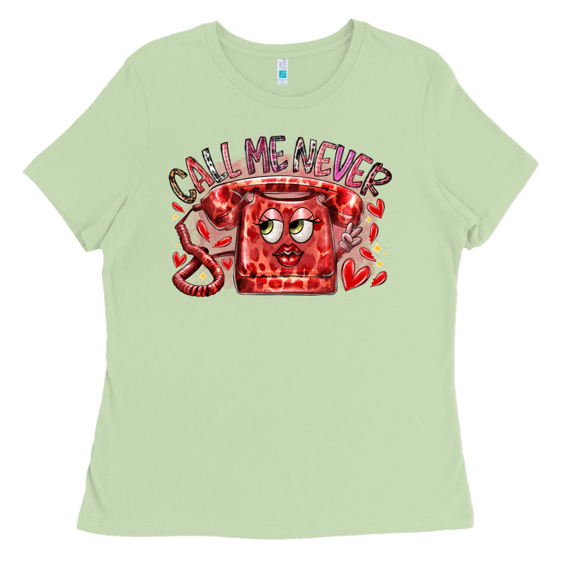 Call Me Never Ladies Tee by RacoonDesign | Teevron
