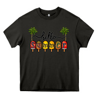Asphalt 1hello summer Heavy Core Tee - CowhideDigitalArt