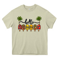 Mossy 1hello summer Heavy Core Tee - CowhideDigitalArt