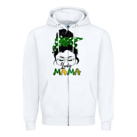 Lucky Mama Zipper Hoodie | Teevron