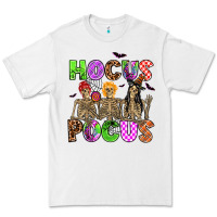 White hocus pocus skeleton Premium Tee - AdoDesignShop