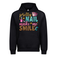 Black pretty nail make me smile bbs Urban Hoodie - BundleAndBundleShop