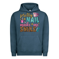 Pigment Midnight Navy pretty nail make me smile bbs Urban Hoodie - BundleAndBundleShop