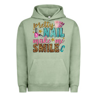 Pigment Oil Green pretty nail make me smile bbs Urban Hoodie - BundleAndBundleShop