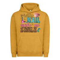 Pigment Peanut Butter pretty nail make me smile bbs Urban Hoodie - BundleAndBundleShop