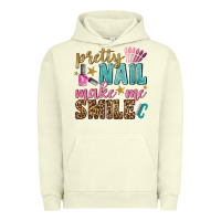 Pigment Pistachio pretty nail make me smile bbs Urban Hoodie - BundleAndBundleShop