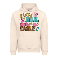 Sandshell pretty nail make me smile bbs Urban Hoodie - BundleAndBundleShop