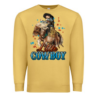 Antique Gold Little Cowboy Midilli Horse kid boy Premium Sweatshirt - HowdyJamesFarm