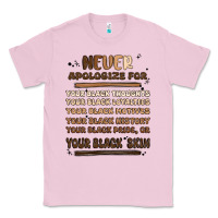 Bubblegum Pink never apologize Classic Tee - MaliasSmallBusiness