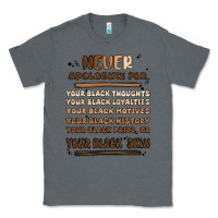 Charcoal Heather never apologize Classic Tee - MaliasSmallBusiness