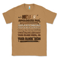 Toasted Coconut never apologize Classic Tee - MaliasSmallBusiness