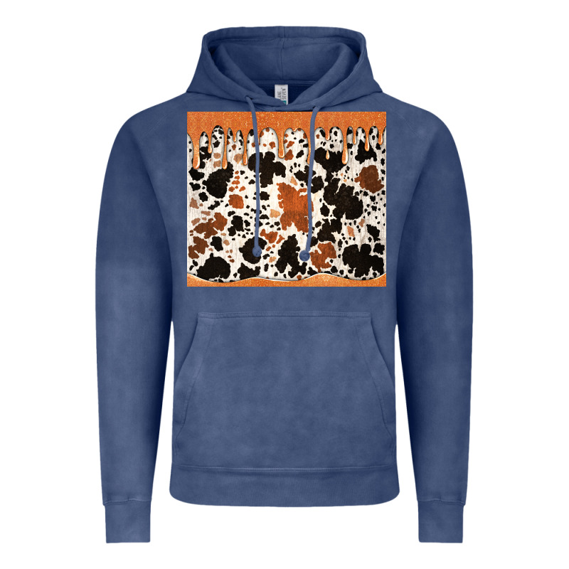 Cowhide Dripping Glitter Tumbler Vintage Hoodie by Jasminsmagicworld | Teevron