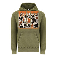 Vintage Olive cowhide dripping glitter tumbler Vintage Hoodie - Jasminsmagicworld