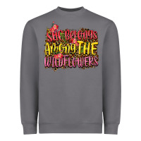 Storm she belongs among the wildflowers Heavyweight Sweatshirt - NancyCooperArtShop