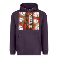 Plum baseball sister Heavyweight Hoodie - TumblerDesignByShophia
