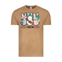Vintage Camel easter chilling with my peeps bunny Vintage Tee - MaliasSmallBusiness
