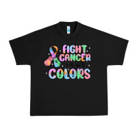 Black fight cancer in all colors Urban Heavy Tee - MaliasSmallBusiness