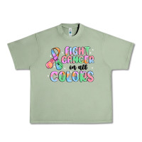 Oil Green fight cancer in all colors Urban Heavy Tee - MaliasSmallBusiness
