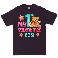 Plum my first valentines day Premium Tee - AdoDesignShop