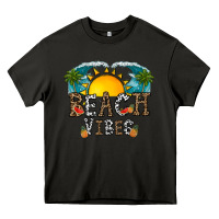 Asphalt beach vibes Heavy Core Tee - CowhideDigitalArt