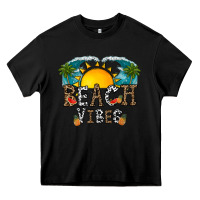 Black beach vibes Heavy Core Tee - CowhideDigitalArt