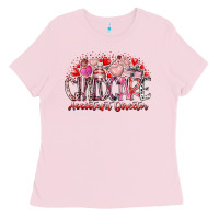 Bubblegum Pink childcare assistant director Ladies Tee - RacoonDesign