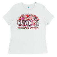 White childcare assistant director Ladies Tee - RacoonDesign