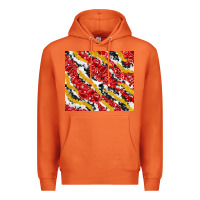 Carrot bandana and cowhide pattern Premium Hoodie - TumblerDesignByShophia