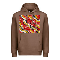 Chestnut bandana and cowhide pattern Premium Hoodie - TumblerDesignByShophia