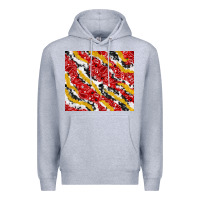 Bandana And Cowhide Pattern Premium Hoodie | Teevron