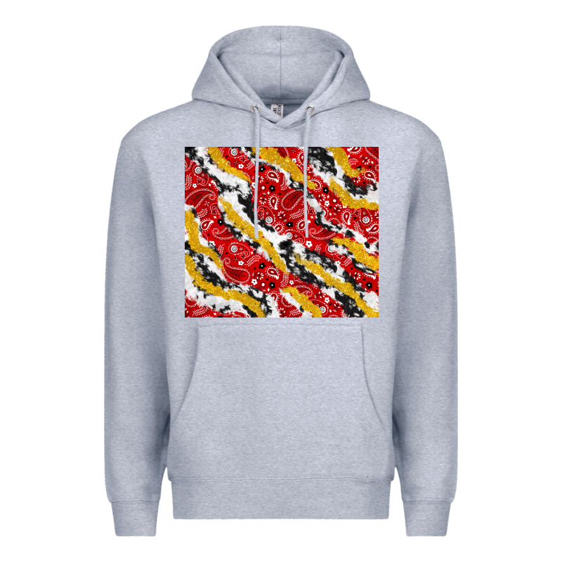 Bandana And Cowhide Pattern Premium Hoodie by TumblerDesignByShophia | Teevron