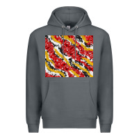 Rock bandana and cowhide pattern Premium Hoodie - TumblerDesignByShophia