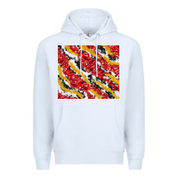 White bandana and cowhide pattern Premium Hoodie - TumblerDesignByShophia