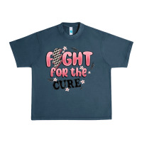 Midnight Navy fight for the cure Urban Heavy Tee - MaliasSmallBusiness