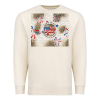 Sandshell usa land of the free because of the brave Premium Sweatshirt - TumblerDesignByShophia