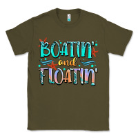 Army Green boatin' and floatin' Classic Tee - JahusDesignShop