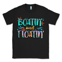 Black boatin' and floatin' Classic Tee - JahusDesignShop