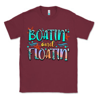 Burgundy boatin' and floatin' Classic Tee - JahusDesignShop