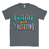 Charcoal Heather boatin' and floatin' Classic Tee - JahusDesignShop