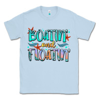 Dusty Blue boatin' and floatin' Classic Tee - JahusDesignShop