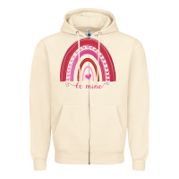 Sandshell Valentines Day Rainbow Zipper Hoodie - Bettercallsaul
