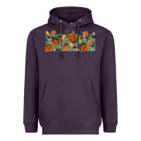 Plum boho plant Heavyweight Hoodie - TumblerDesignByShophia