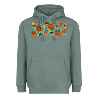 Sage boho plant Heavyweight Hoodie - TumblerDesignByShophia