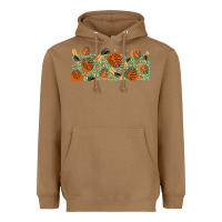 Toasted Coconut boho plant Heavyweight Hoodie - TumblerDesignByShophia