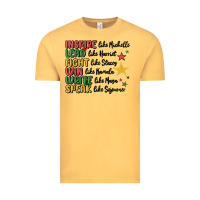 Vintage Mustard black history malia Vintage Tee - MaliasSmallBusiness